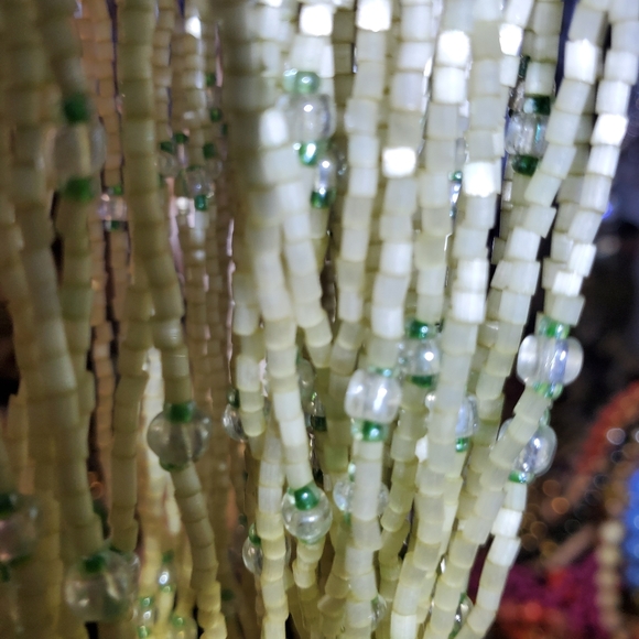 Crochet Necklace Sea Beads - Picture 2 of 6